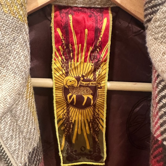 VERY RARE L.A.M.B. Donegal Plaid Moto Jacket - Picture 13 of 14